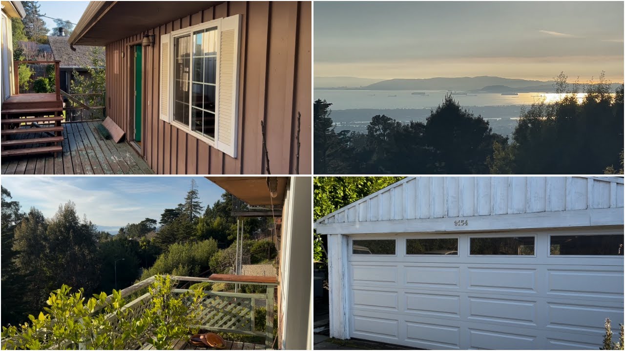 Off-Market Fixer Upper with Million Dollar view of the San Francisco Bay