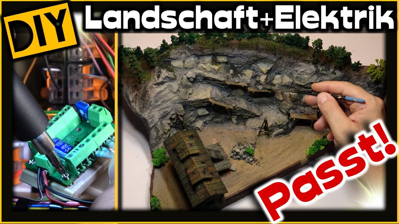 Modellbahn-Diorama - Der Steinbruch ist fertig 🚂 [#187] Modellbahn N