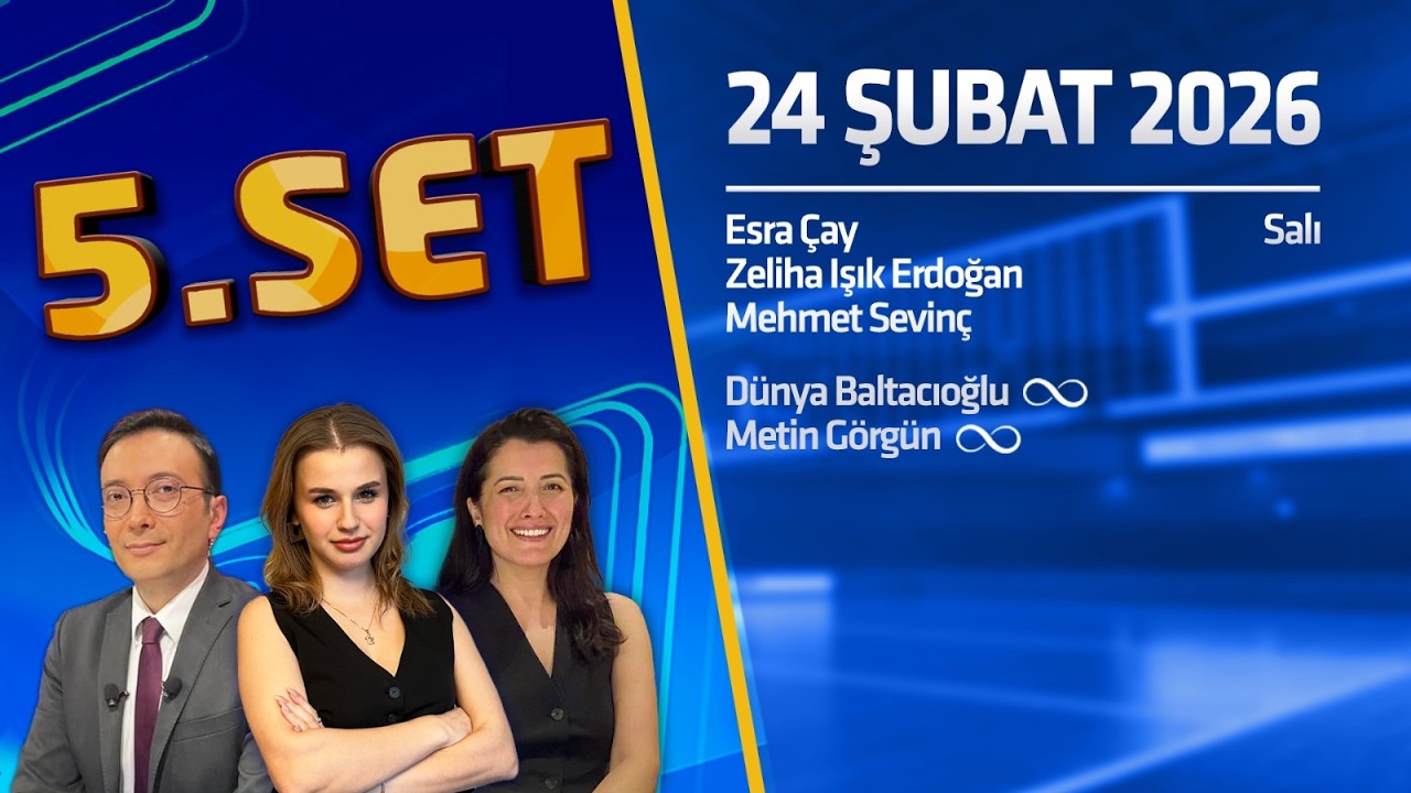 🔴CANLI | VakıfBank’tan derbi zaferi, İlk 4 yarışı,  Barbolini, Transfer gelişmeleri | 5.Set