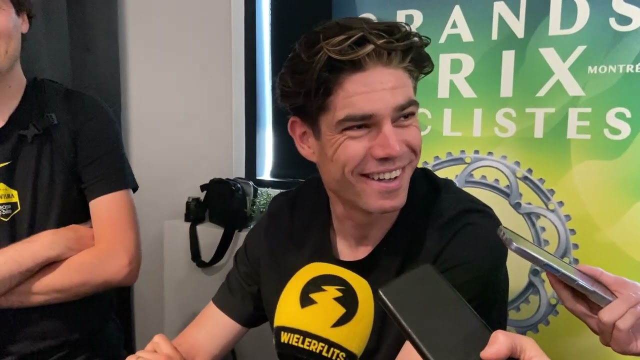This is what WOUT VAN AERT has to say about his 2025 season and the Québec and Montréal races
