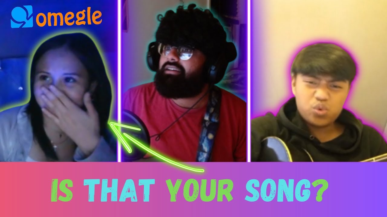 Is that YOUR SONG?! (OMEGLE SINGING REACTIONS!)