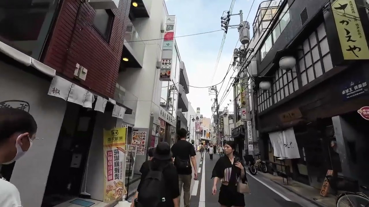 Walk through Takadanobaba-Sakae Shopping Street./高田馬場 さかえ通り商店街を歩く