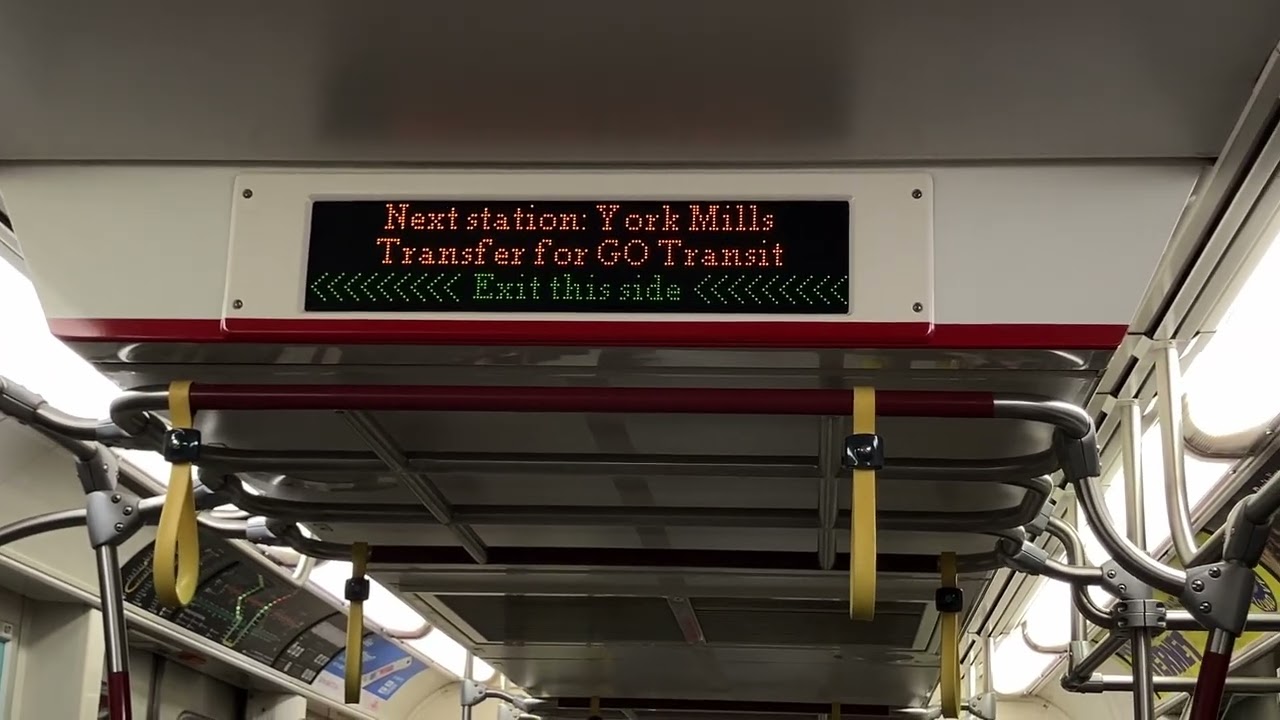 Updated Announcements: York Mills Station