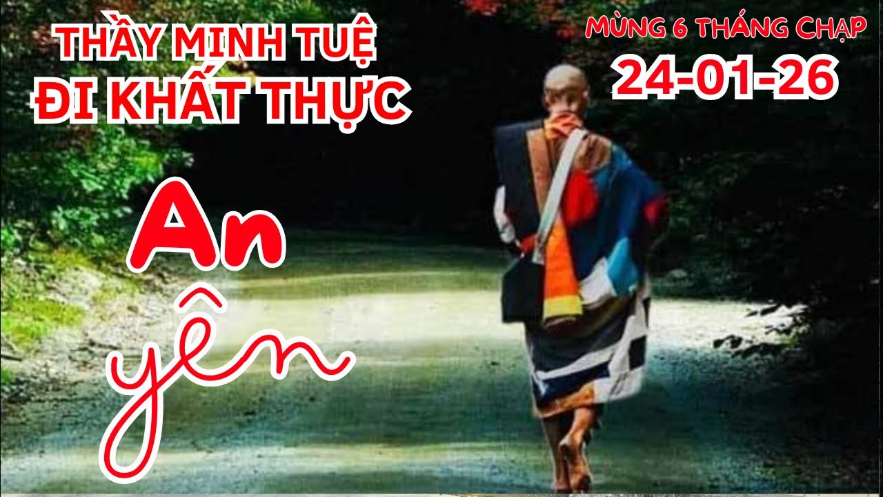 Buổi Sáng Ko Sương Mờ - Thầy Minh Tuệ Và Các Sư Đi Khất Thực Nhà Dân Tại Thánh Tích Lumbini Nepal