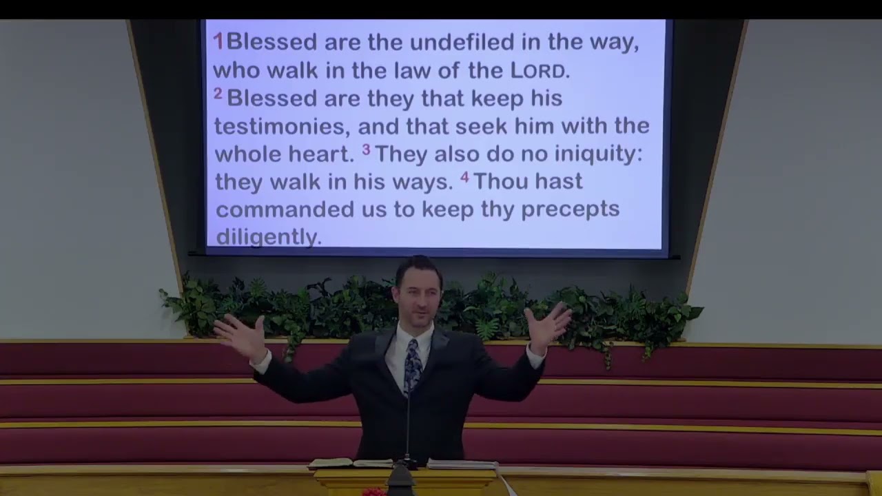 PSALM 119:1-4 | We Must Be Born Again