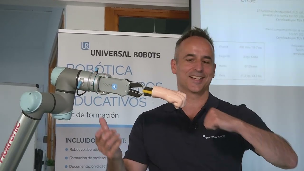 Talleres Malakabot 2023: Robótica colaborativa UR Maker