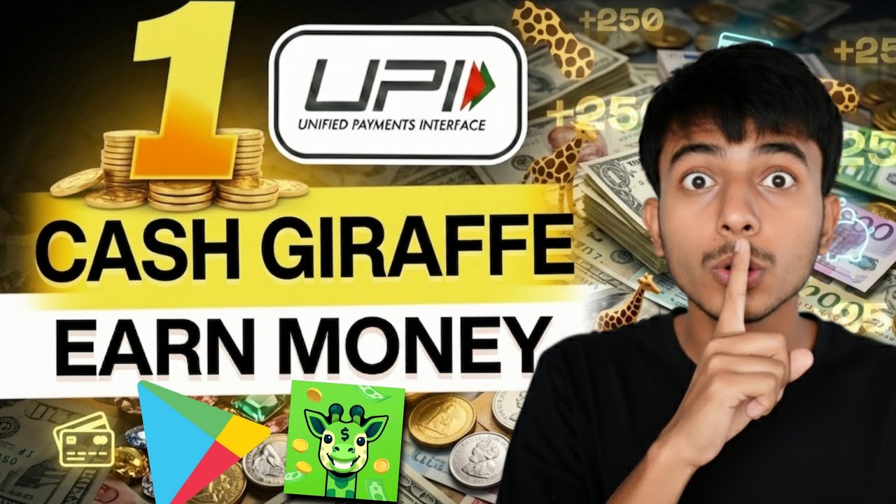 Cash Giraffe App Withdrawal Proof 🔥🤑 Cash Giraffe App Real Or Fake 💯🤯 Today New Earning App 2026
