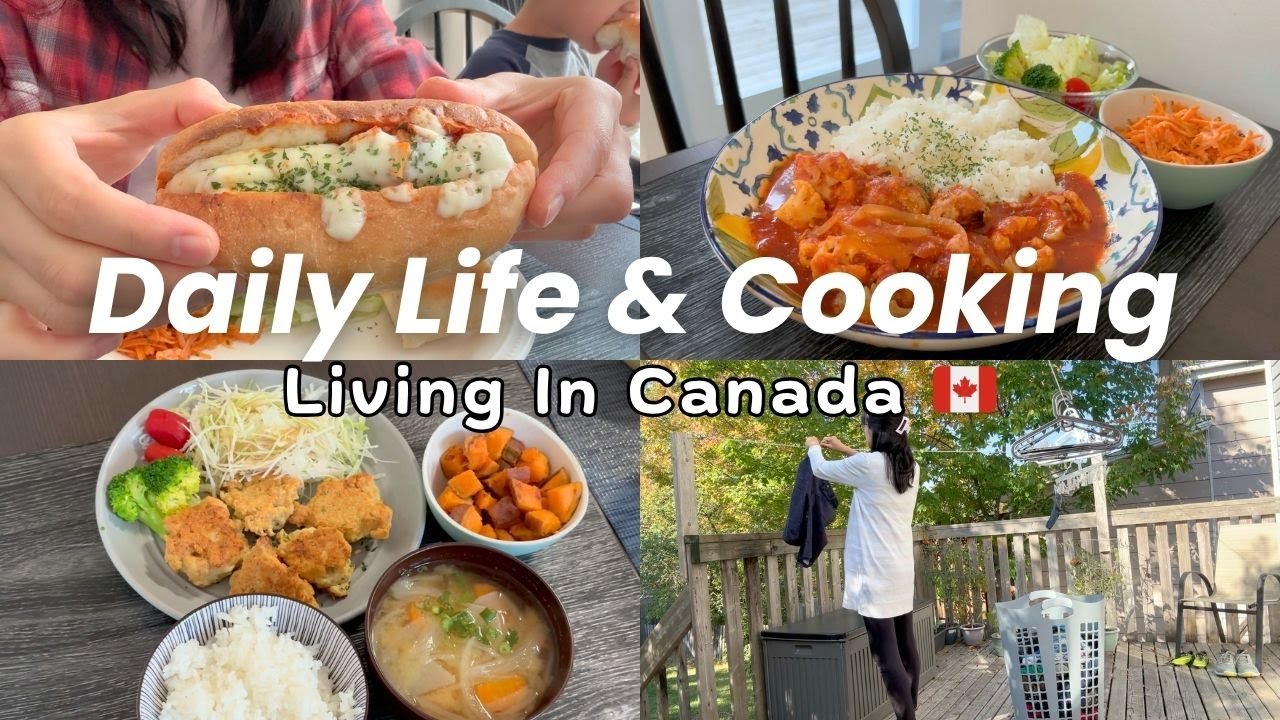 [Vlog] Living in Canada 🇨🇦 | Ordinary Days & Cooking | Cauliflower Meatball & Meatball Sub