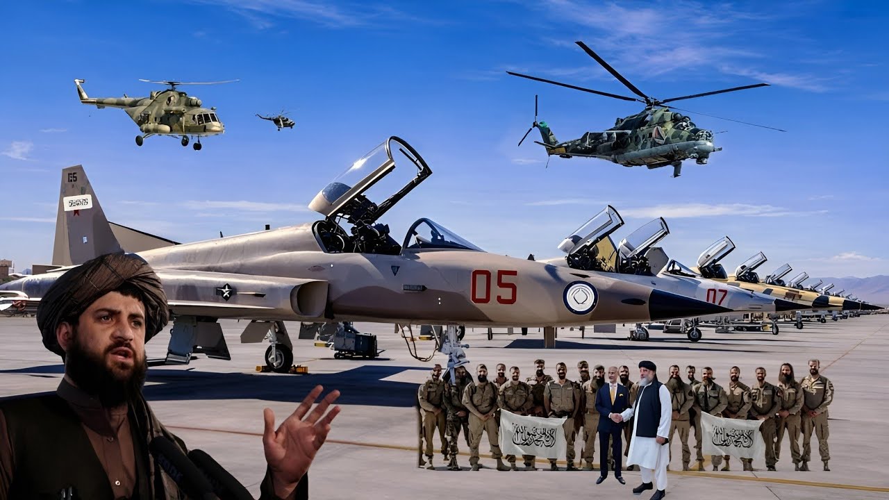 بزرگترین مانور تاریخی قوای هوایی افغانستان با جنگنده‌های جدید هندی درمرز پاکستان Taliban Air Force  