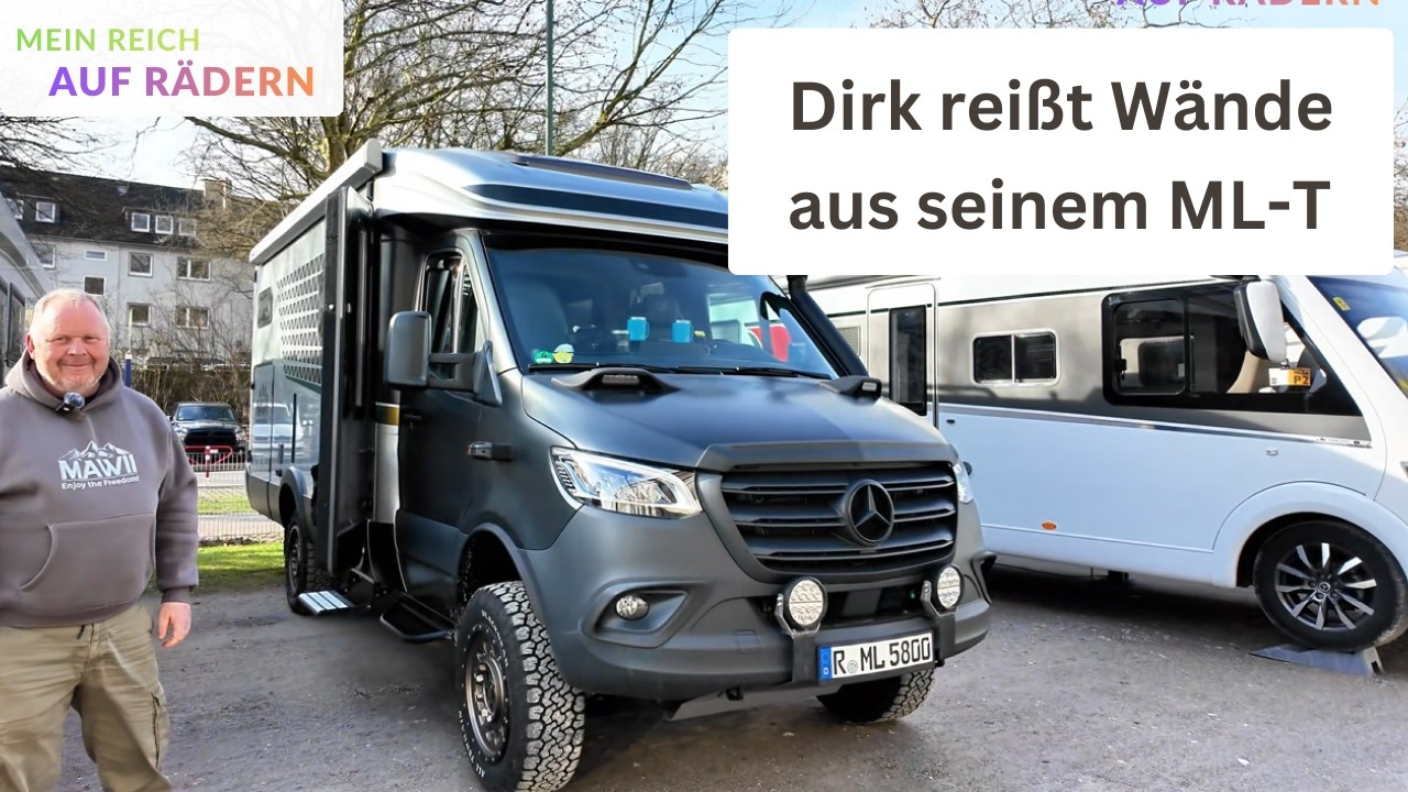 Dirk reißt Wände aus seinem Wohnmobil + mehr Offroad für den ML-T | Mein Reich auf Rädern