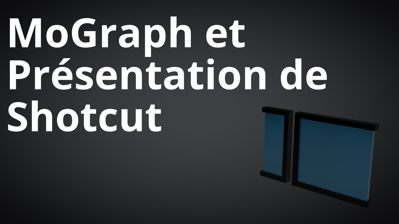 Tutoriel : On sonorise et on d&eacute;couvre Shotcut