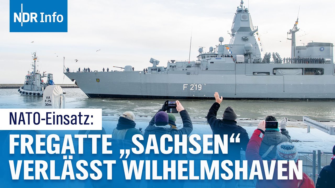 Nordatlantik und Grönland-Streit: Deutsche Marine läuft zum NATO-Einsatz aus  | NDR Info