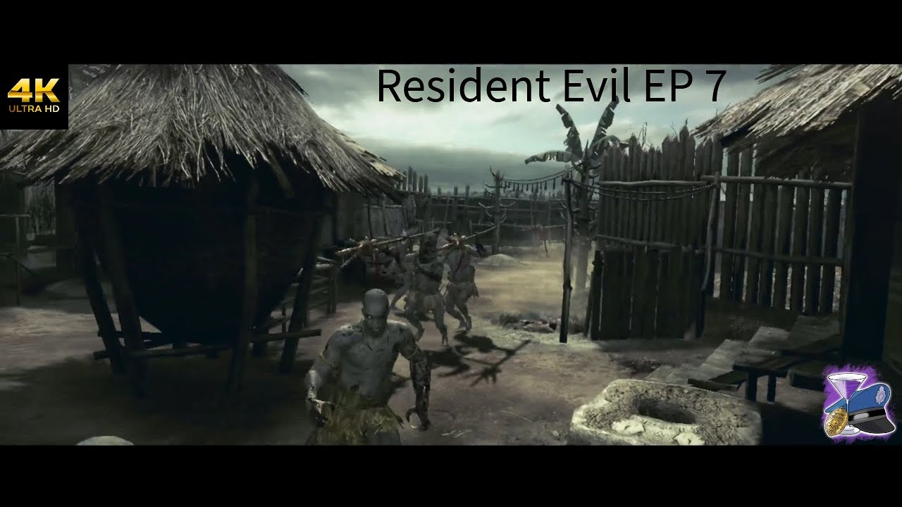EXPLORING A NATIVE VILLAGE AND NEW GUNS!!! [Resident Evil 5] (EP7)