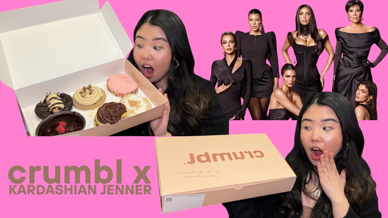 Kardashian-ыханы Crumbl Cookies тийм балиар амттай гэж үү?? Let's taste test!!!!!