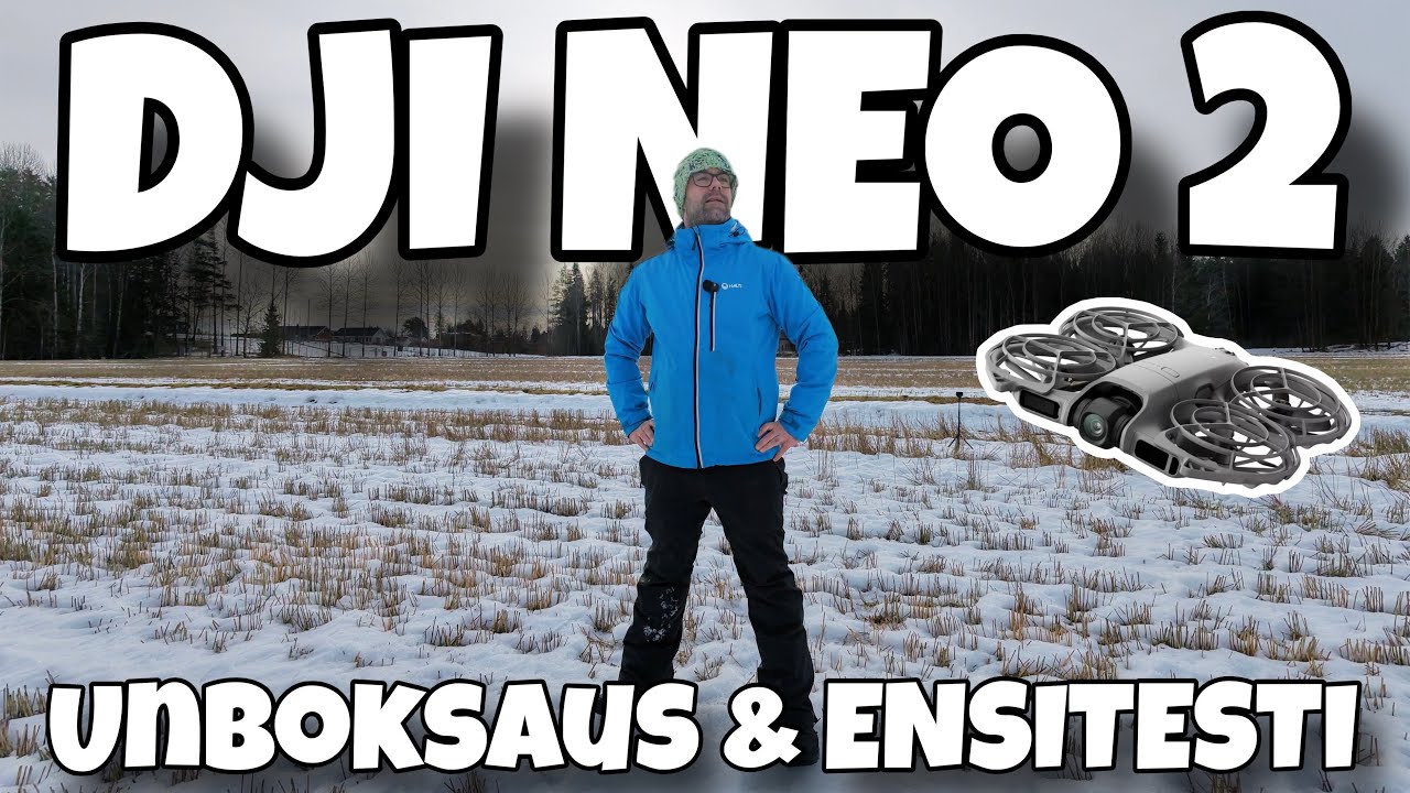 DJI NEO 2 | Unboksaus & Ensitesti