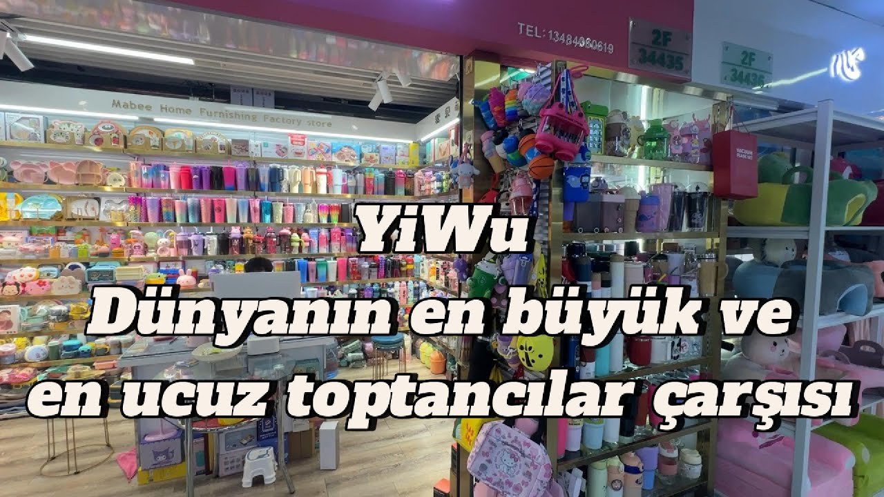 Çin'in Tahtakalesi Toptancılar Çarşısı YiWu İnanılmaz Fiyatlar Alibaba'dan  Çok Daha Ucuz