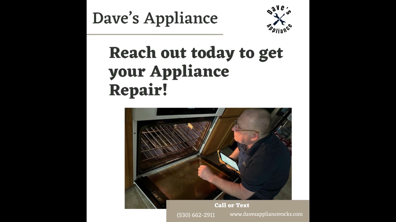 Schedule Your Appliance Repair Service Today - Call : 📞 (530) 662-2911
