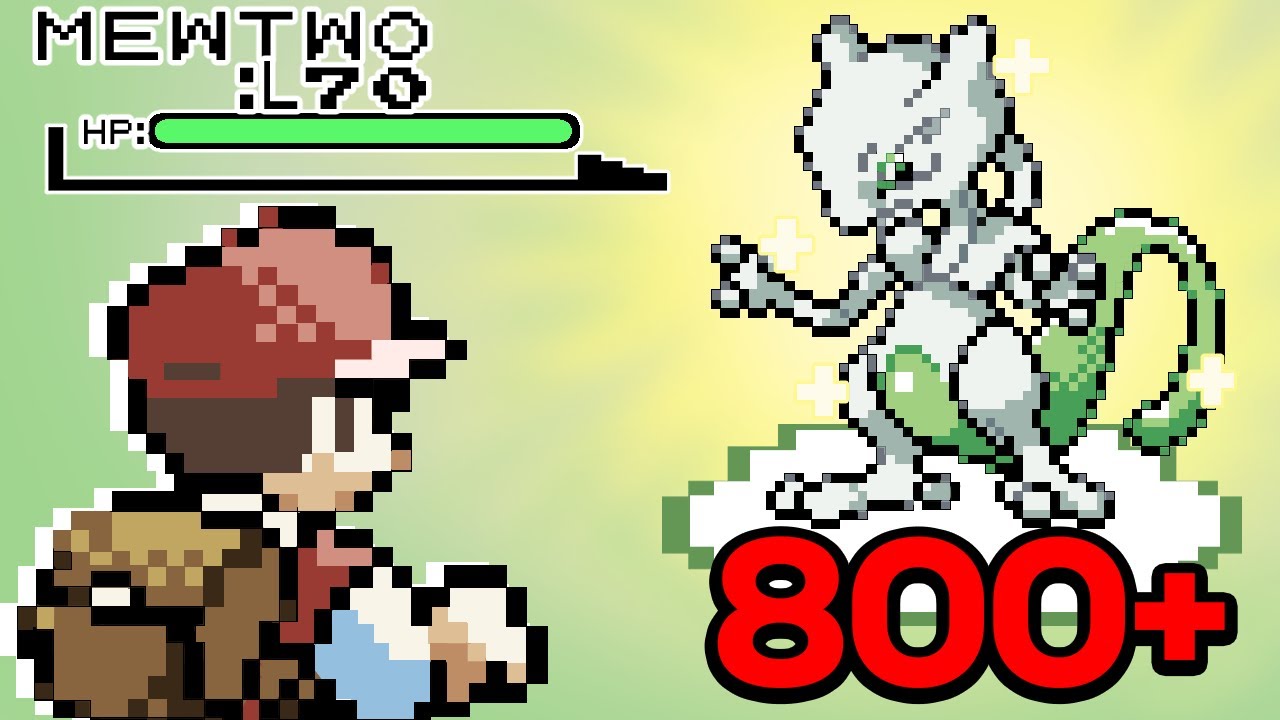 ✨ Shiny Hunting MEWTWO in Pokémon Yellow! (800+ Resets)