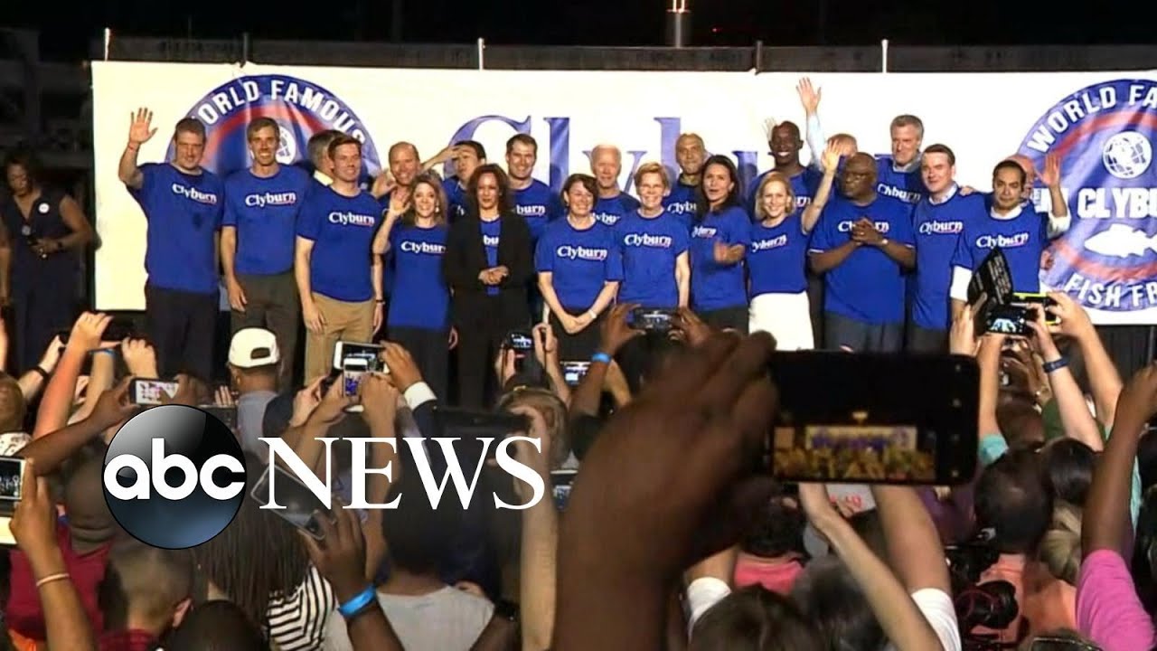 2020 presidential candidates come together in South Carolina