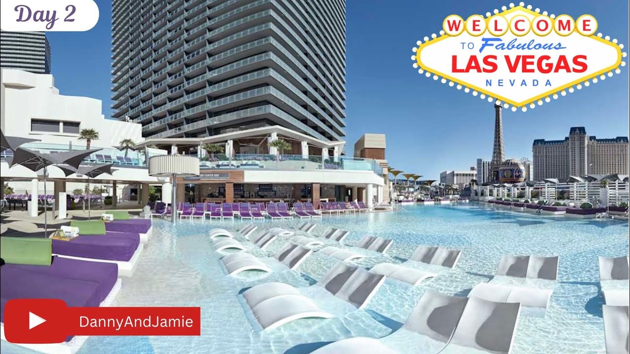 Las Vegas Day 2 | Slot challenge | Cosmopolitan Pool | America restaurant