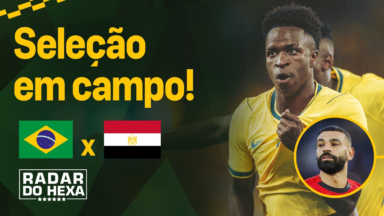 AO VIVO! BRASIL X EGITO NO &Uacute;LTIMO AMISTOSO ANTES DA COPA DO MUNDO - DIRETO DE CLEVELAND