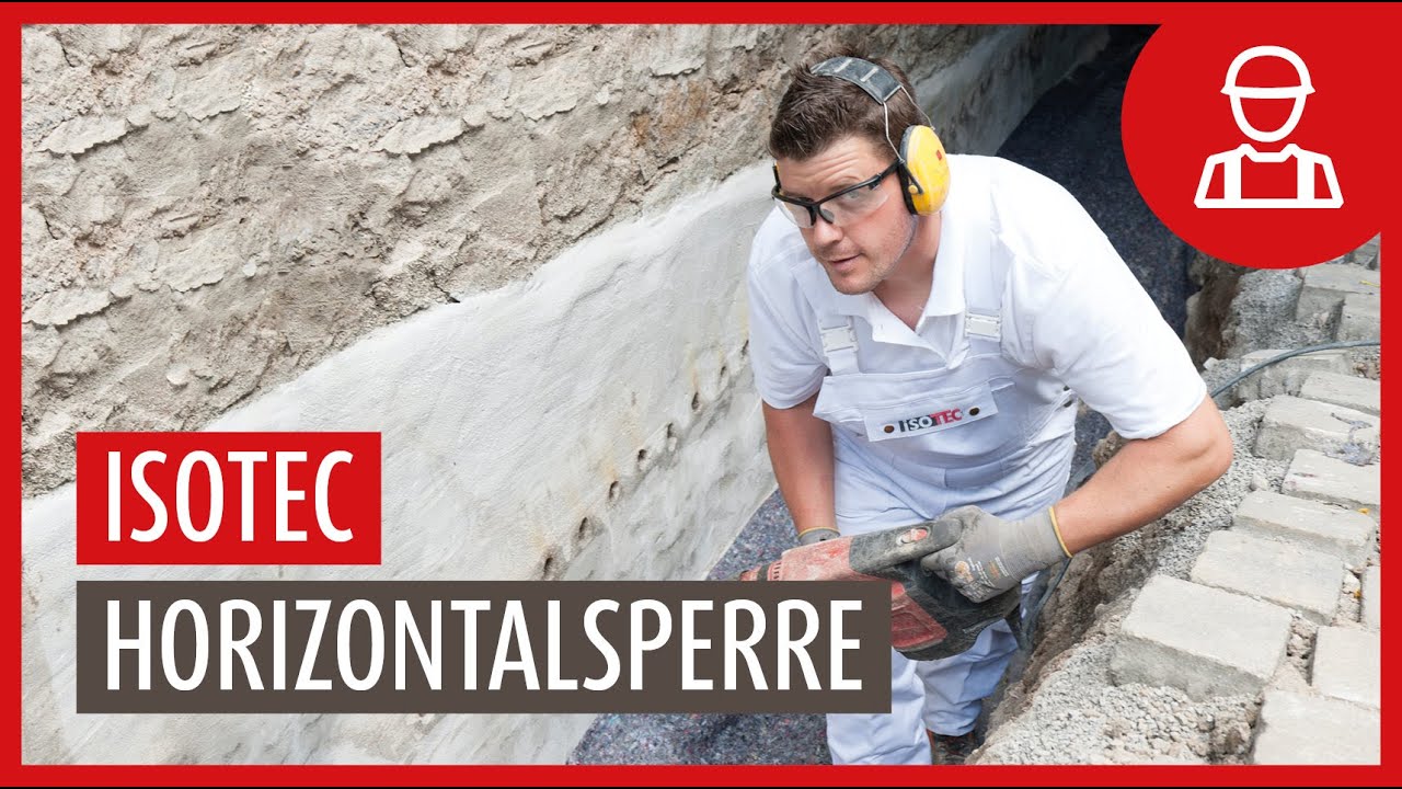 ISOTEC-Horizontalsperre im Detail
