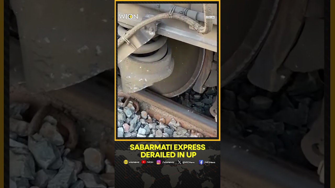 Kanpur Train Accident: Sabarmati Express derails after engine hits object on track | WION Shorts