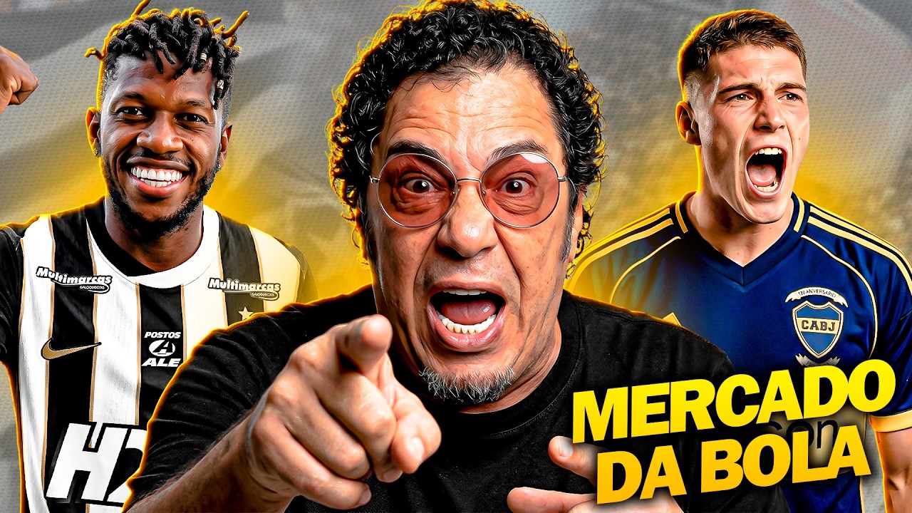 Casagrande DETONA Flamengo | FRED NO GALO | Rollheiser VENDIDO pelo Santos ? Mercado da Bola