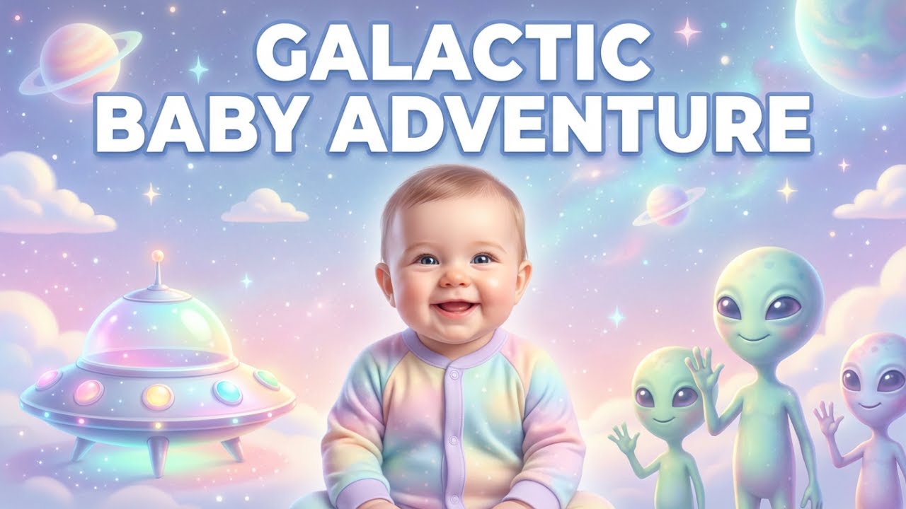 “Space Adventure 🚀 | Friendly Aliens Meet Baby | Kids Cartoon Story”