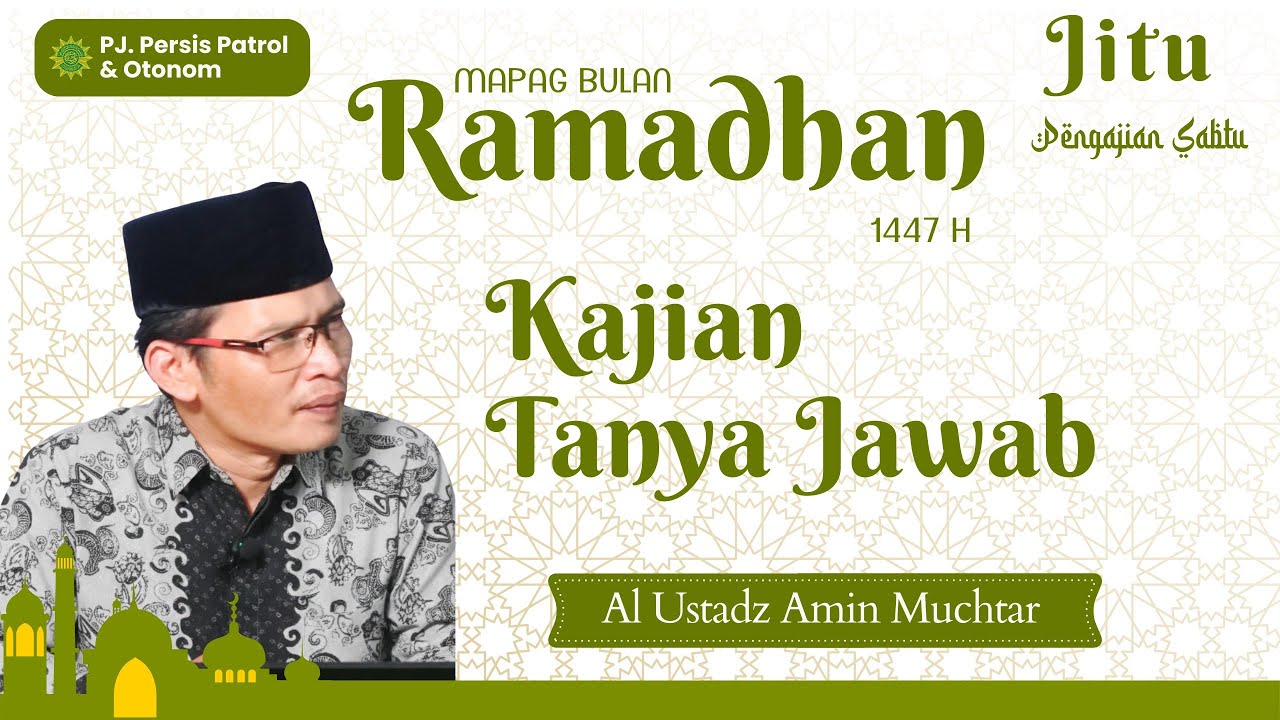 Ust Amin Muchtar || Kajian Tanya Jawab