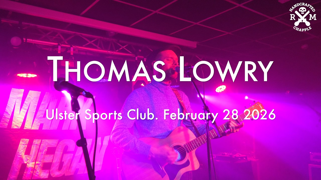 Thomas Lowry. Ulster Sports Club, Belfast. February 27 2026
