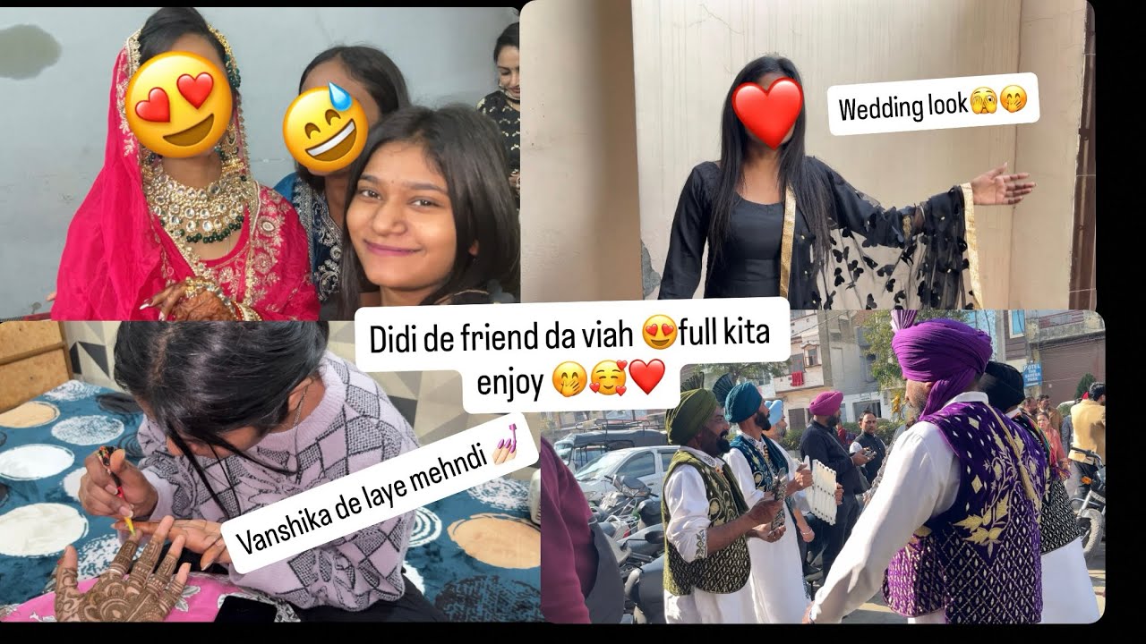 Wedding Vibes at My Sister’s Friend’s Marriage❤️ 💫#subscribemychannel 