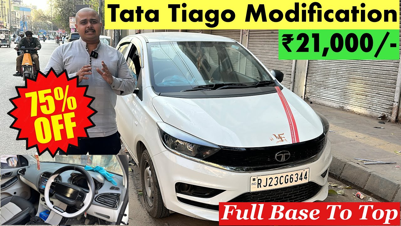 2026 Tata Tiago CNG Modification | Tata Tiago Base To Top Modified 