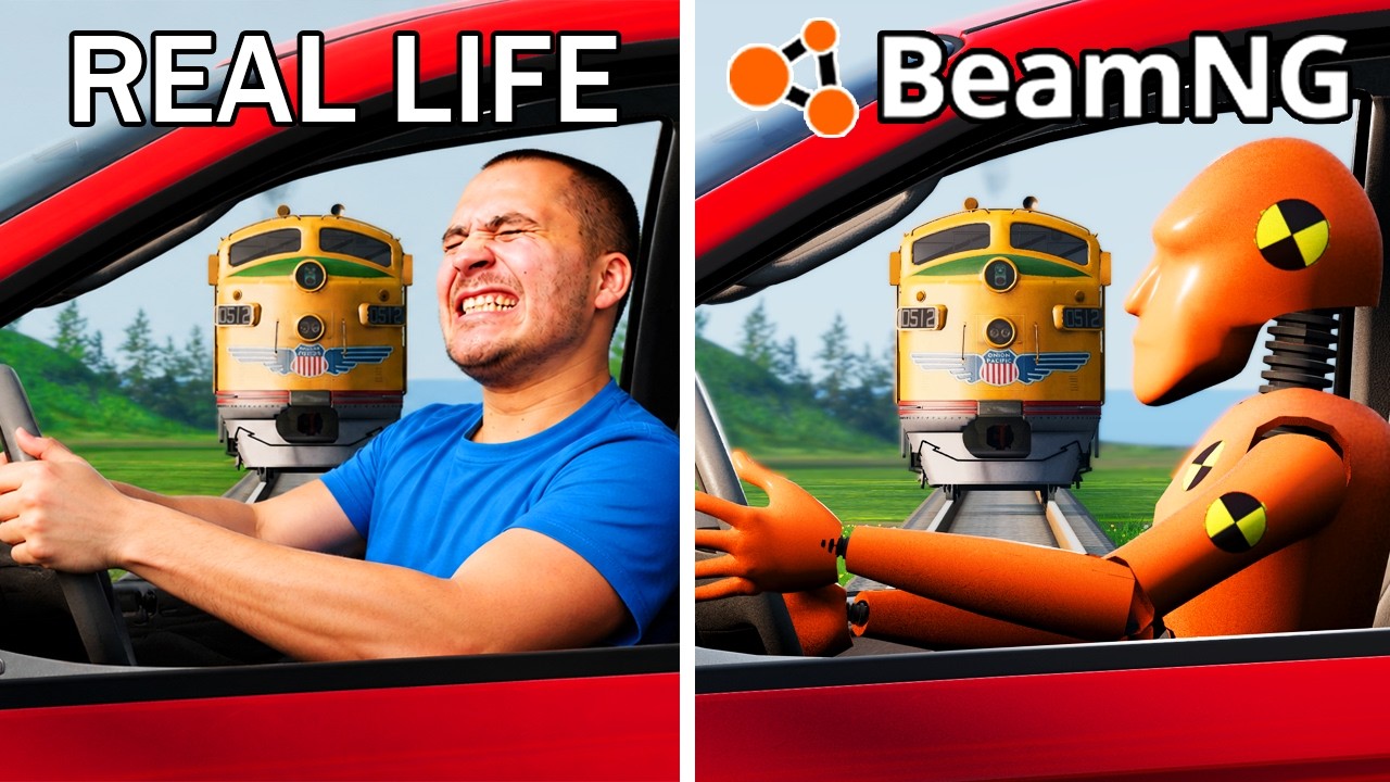 I Felt EVERY Crash in BeamNG.drive! (POV) #3