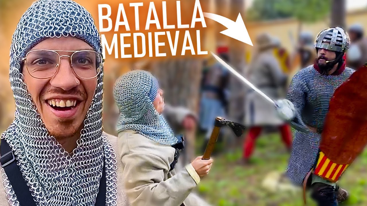PARTICIPO EN UNA GUERRA MEDIEVAL!!