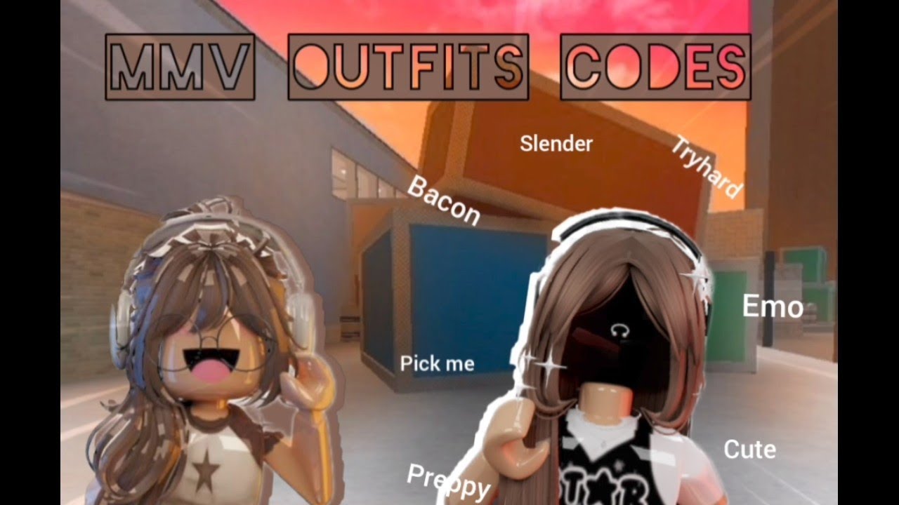 Mmv Outfits codes!!