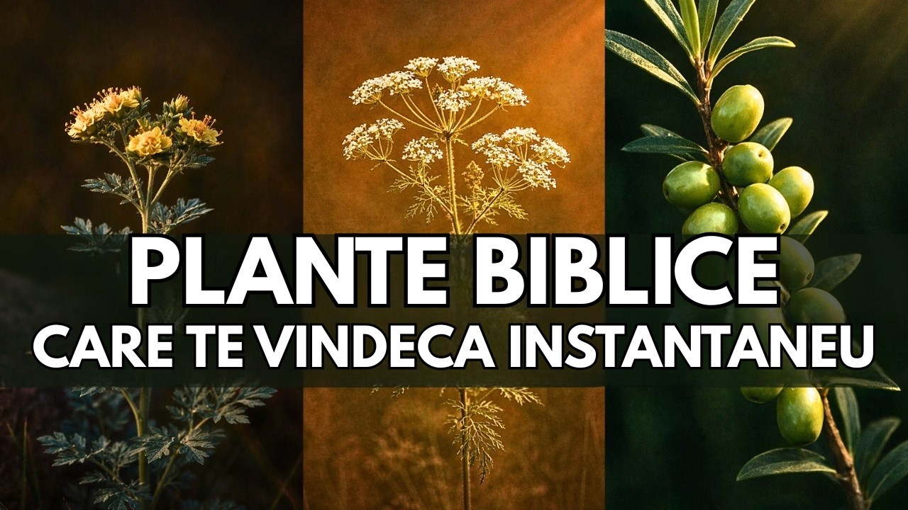 20 De Plante Biblice Care Te Vor Vindeca Instant