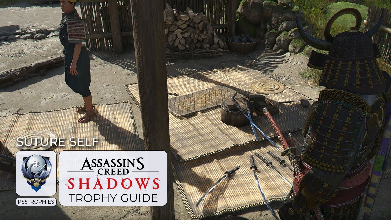 Assassin's Creed Shadows Suture Self Trophy Guide | Fully Upgrading Rations