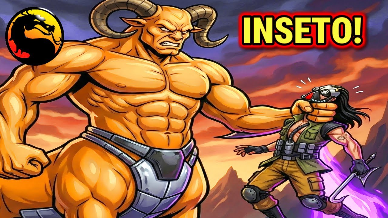 Mortal Kombat: OS LUTADORES MAIS DIFÍCEIS – quebradores de controle
