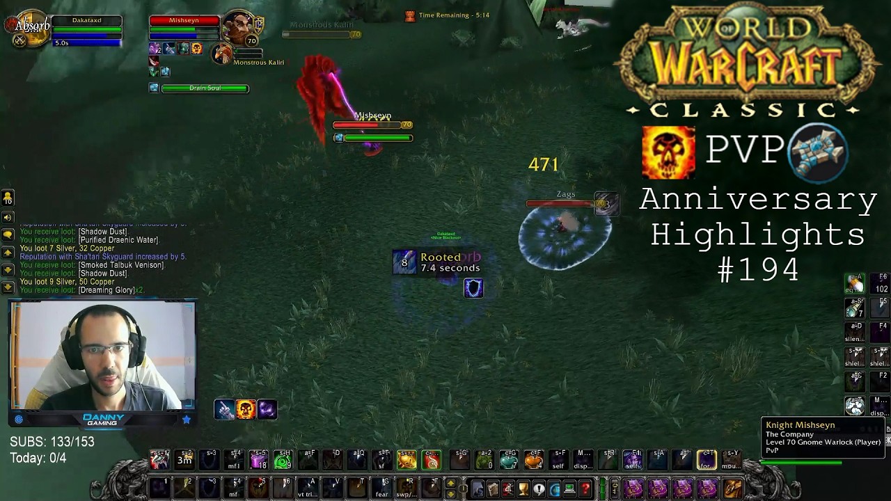 TBC Classic Anniversary №194 &mdash; Лучшие моменты PvP и полей боя за Жреца &laquo;Тьмы&raquo; #TBCClassic