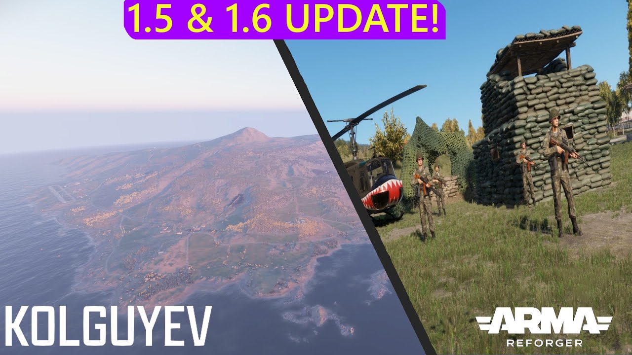 New Update they added Kolguyev map and more! | Arma Reforger