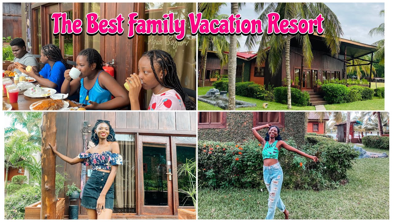 THE BEST FAMILY VACATION RESORT IN GHANA | AFFORDABLE FAMILY PACKAGE @ AQUA SAFARI #vlogmas