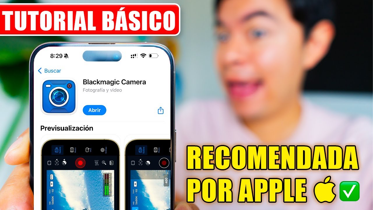 ✅ Cómo Usar la App Blackmagic Camera 📽️ Cámara Profesional en tu iPhone