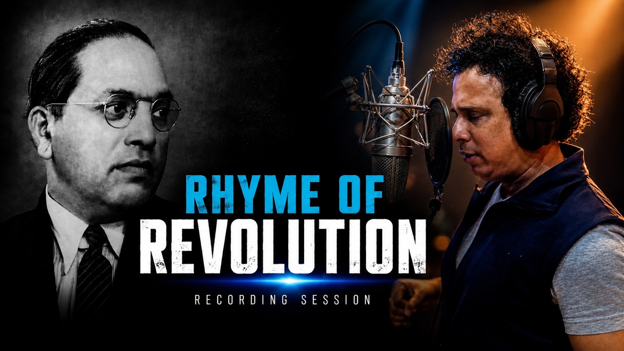 Rhyme of Revolution l Recording Session l Dr.B.R.Ambedkar l New Song l Pawa l Maria Solà