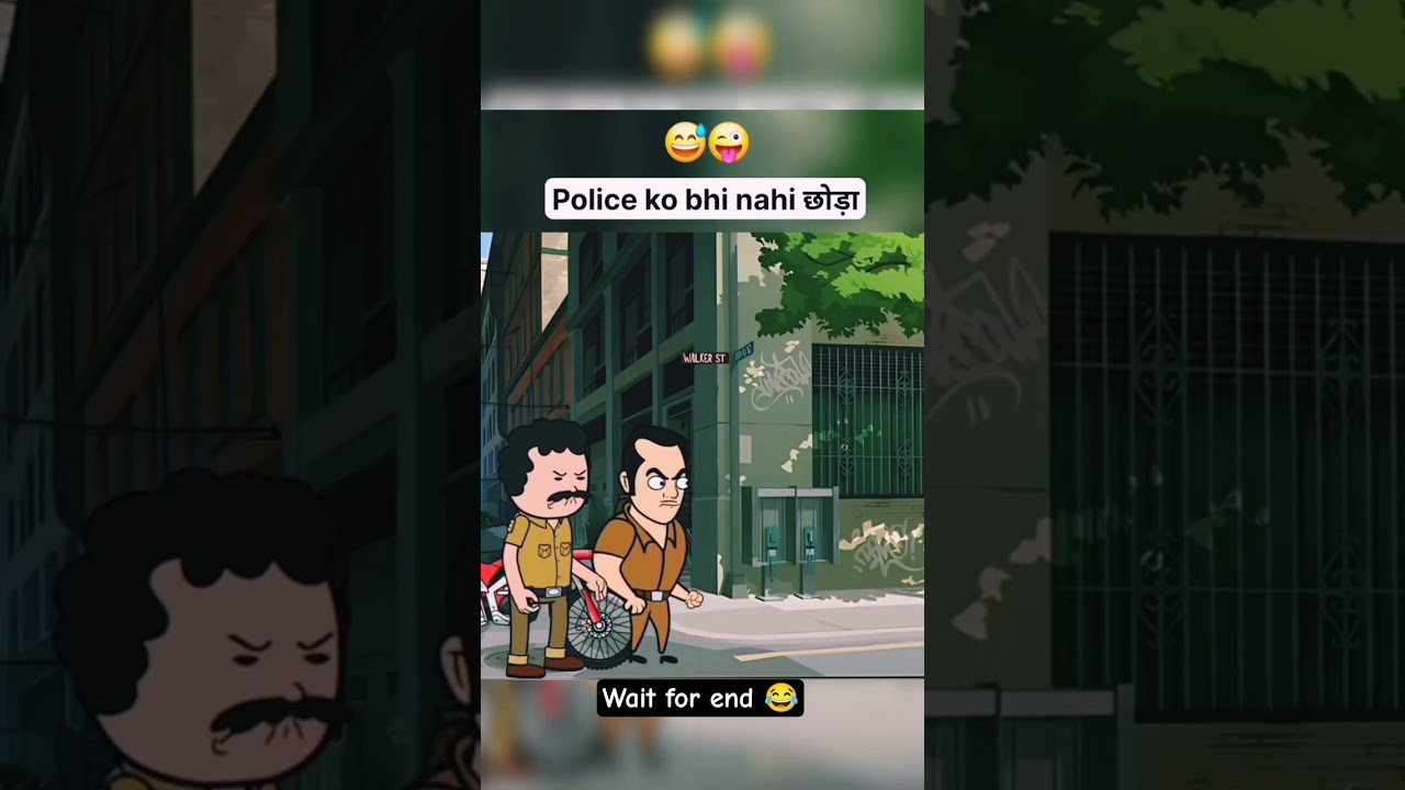 police ko bhi nhi  छोड़ा bhajji comedy video 