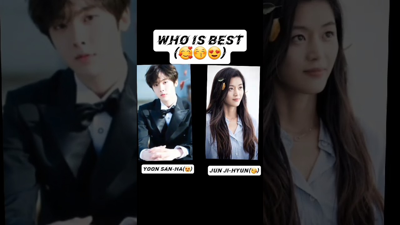 Yoon san-ha and Jun Ji-Hyun