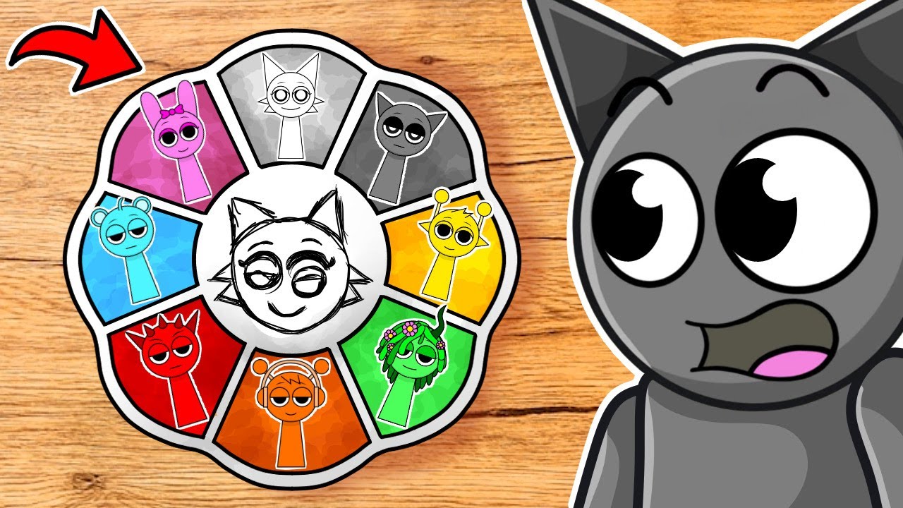 Sprunki Horror MIXING COLORS Transformation!