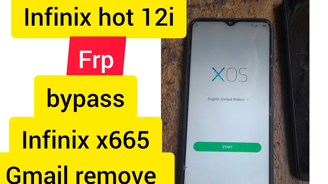 Infinix hot 12i  Gmail account  remove 