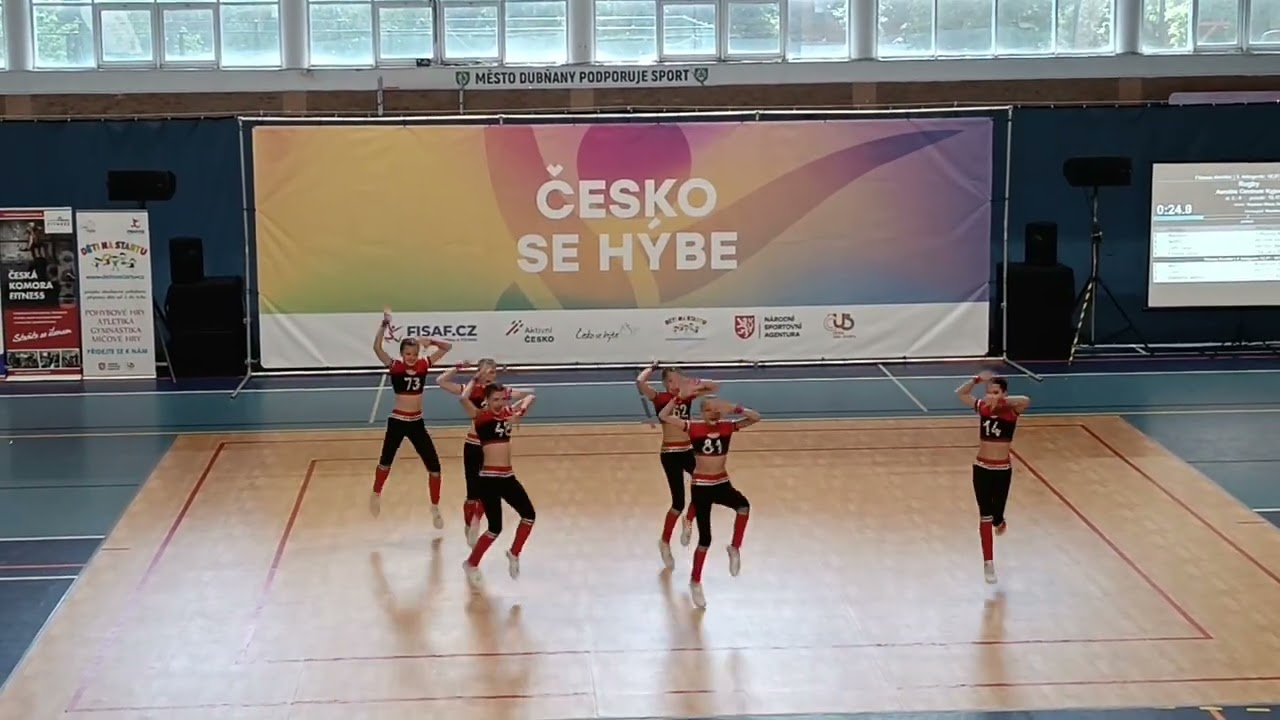 Aerobic Centrum Kyjov - Rugby (Česko se hýbe - Dubňany 9.5.2025 🥇🏆🏈)