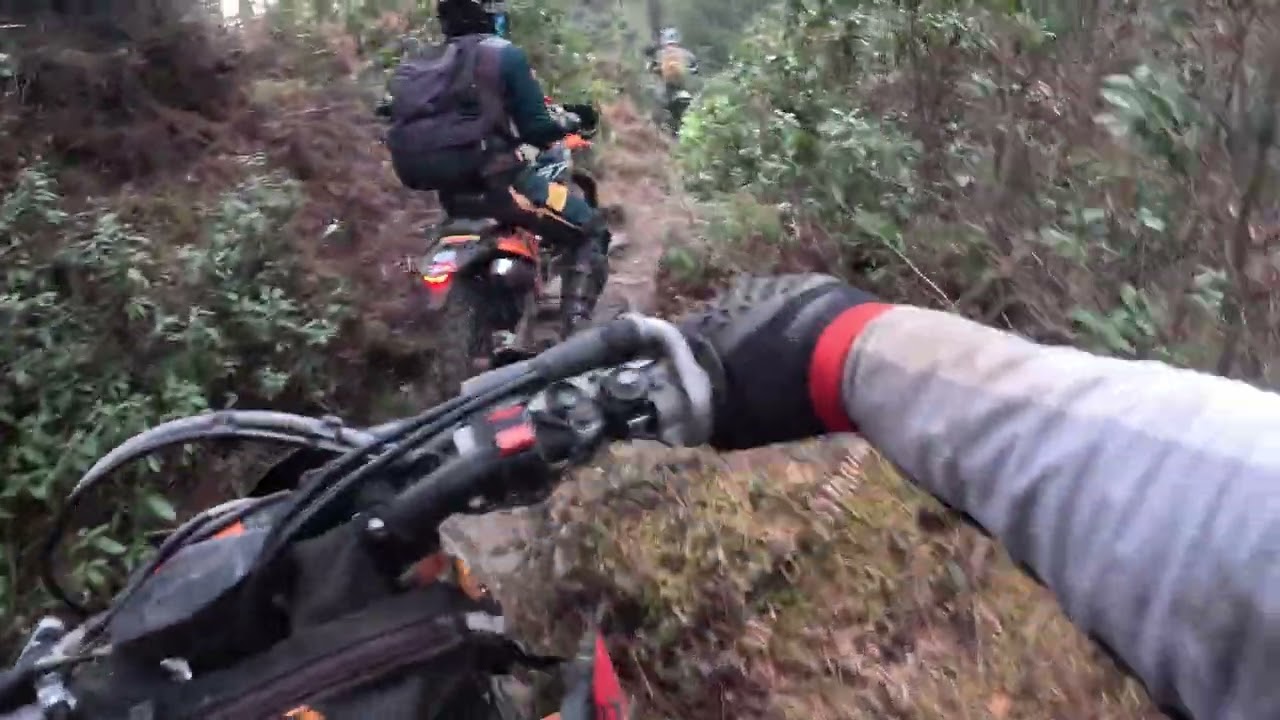 Hard Trails when we are about to Reach Haa